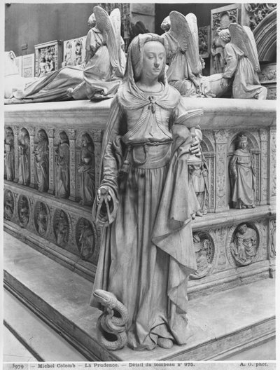 Tomb of Francis II, Duke of Brittany and Marguerite of Foix, (detail) by Michel Colombe